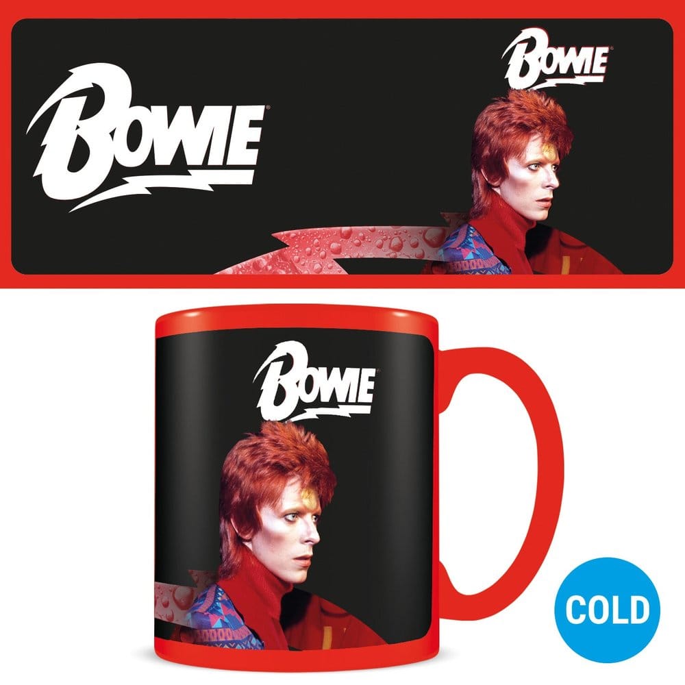 David Bowie Taza sensitiva al calor Bolt