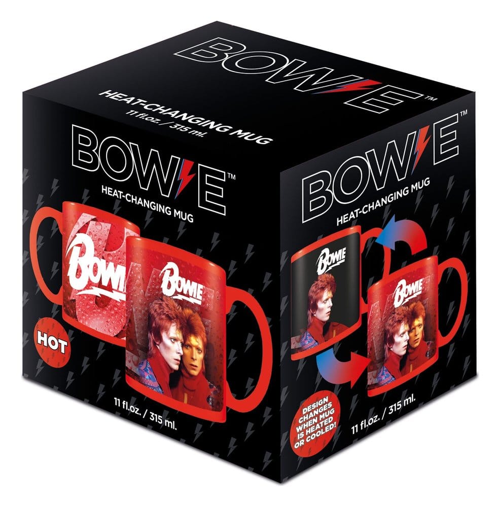 David Bowie Taza sensitiva al calor Bolt