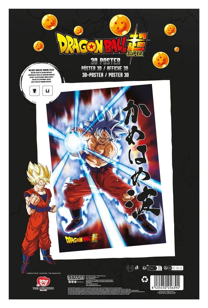 Poster 3D Universal Survival Goku Dragon Ball Super