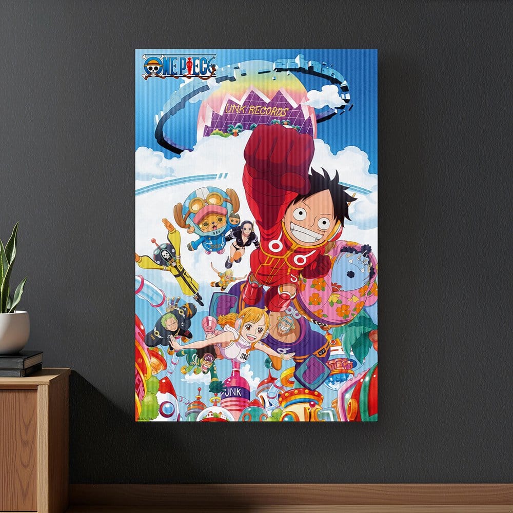 One Piece Póster 3D Punk Records 38 x 58 cm