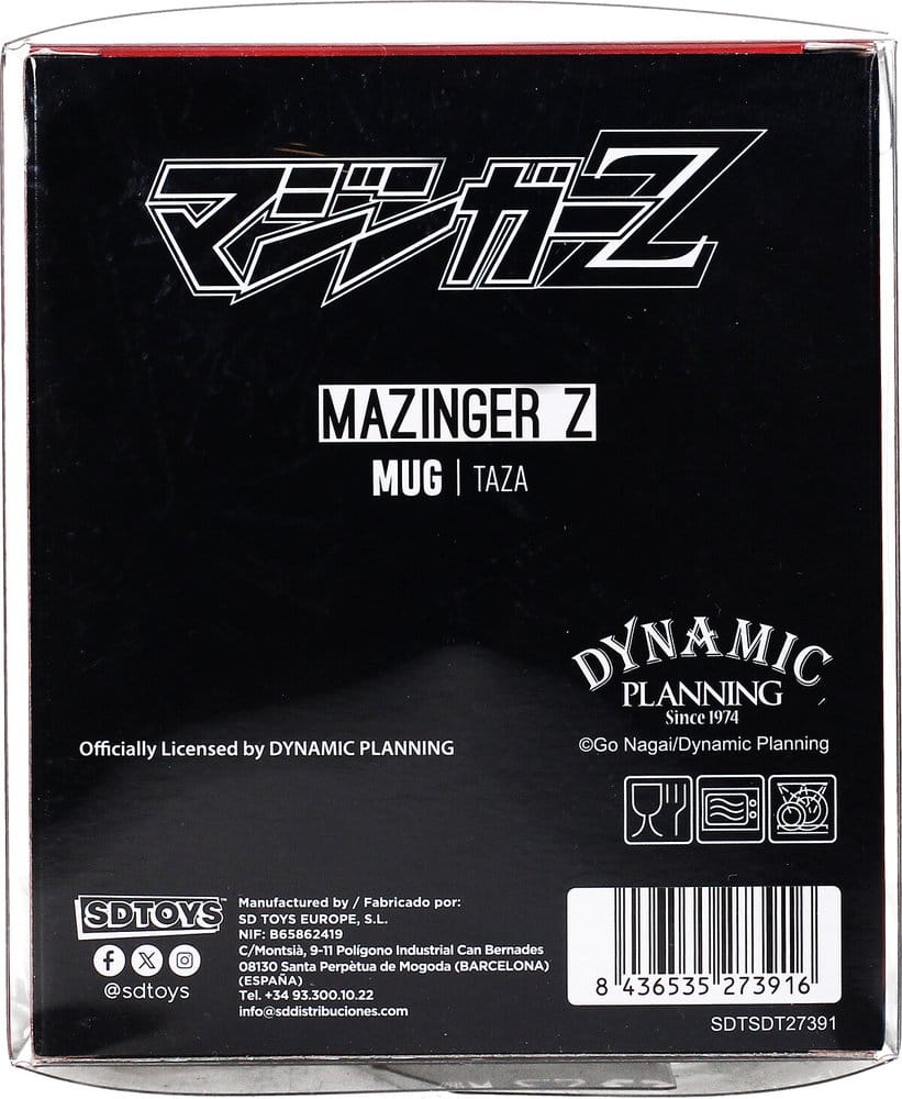Taza Mazinger Z 330ml