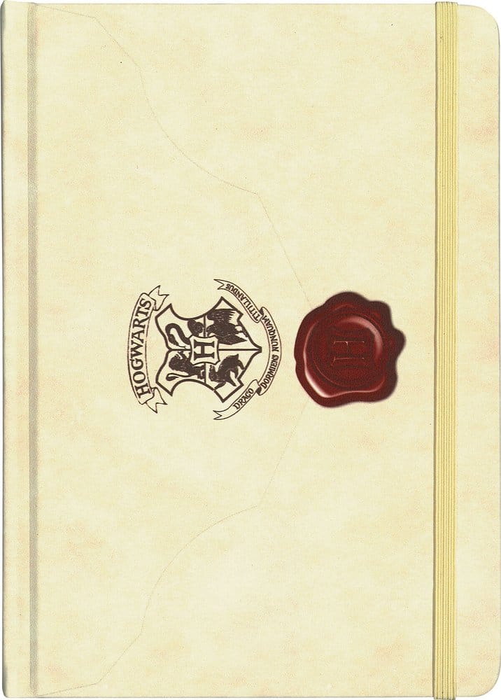 Harry Potter Cuaderno de Tapa Dura Carta de Hogwarts 21 cm Frikytopia