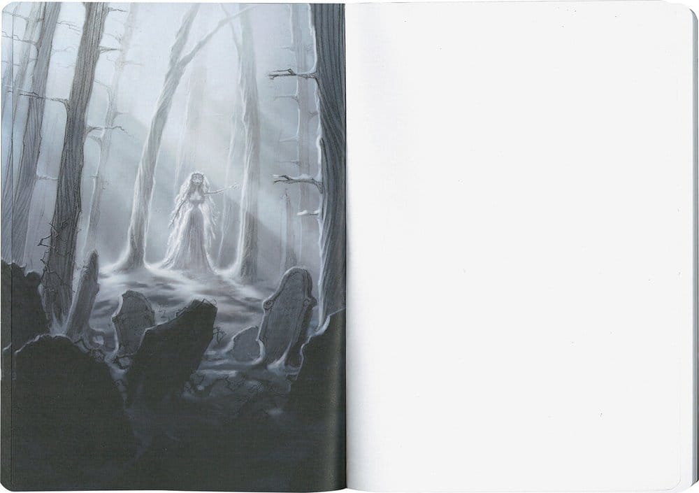 La Novia Cadáver Cuaderno Tapa Blanda Esqueleto ver. B 21 cm