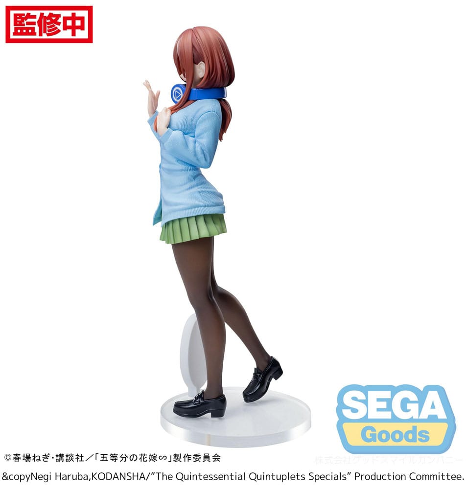 The Quintessential Quintuplets Specials Estatua Luminasta PVC Miku Nakano 20 cm