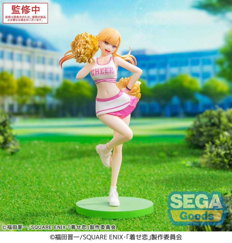 My Dress-Up Darling Estátua Luminasta PVC Marin Kitagawa Cheering! 18 cm