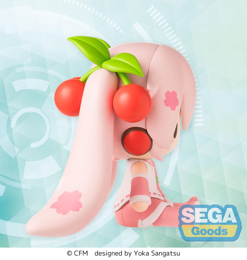 Character Vocal Series 01: Hatsune Miku Figura Fuwa Petit Chibi PVC Sakura Miku 8 cm