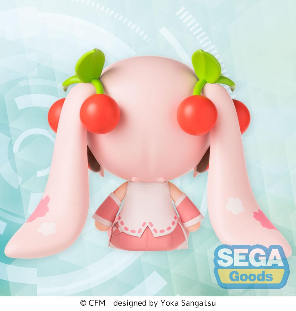 Character Vocal Series 01: Hatsune Miku Figura Fuwa Petit Chibi PVC Sakura Miku 8 cm