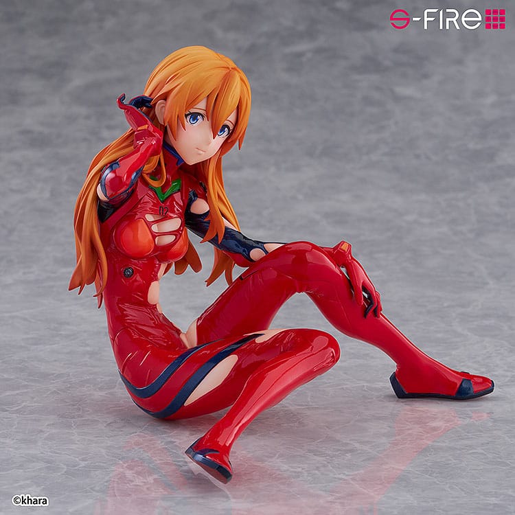 Rebuild of Evangelion Estatua S-Fire PVC 1/7 Asuka Langley 12 cm