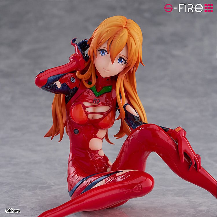 Rebuild of Evangelion Estatua S-Fire PVC 1/7 Asuka Langley 12 cm