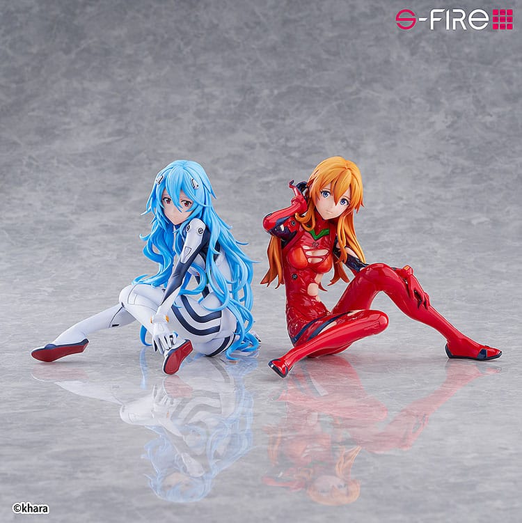 Rebuild of Evangelion Estatua S-Fire PVC 1/7 Asuka Langley 12 cm