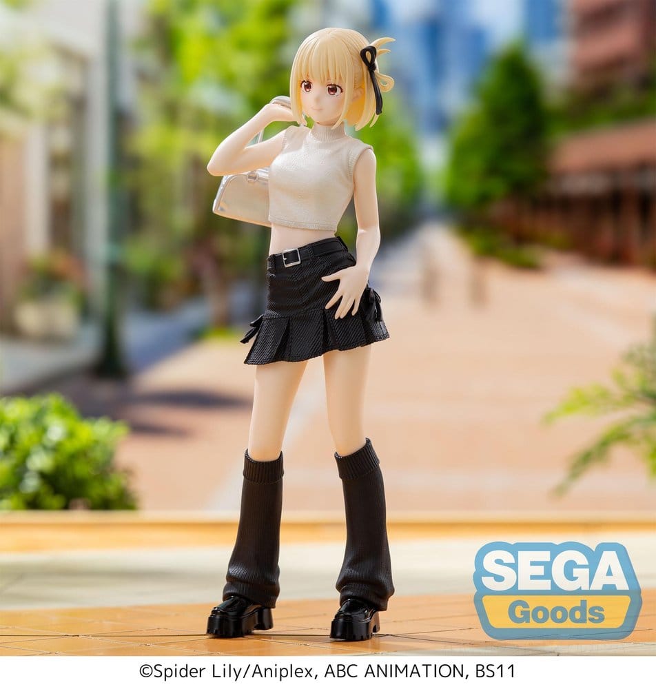 Lycoris Recoil High Premium Figure Figura PVC Chisato Nishikigi Street Snap 20 cm