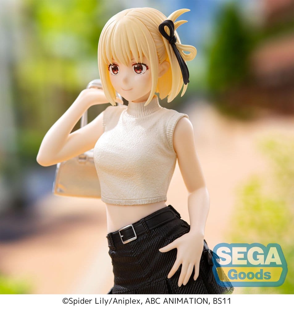 Lycoris Recoil High Premium Figure Figura PVC Chisato Nishikigi Street Snap 20 cm