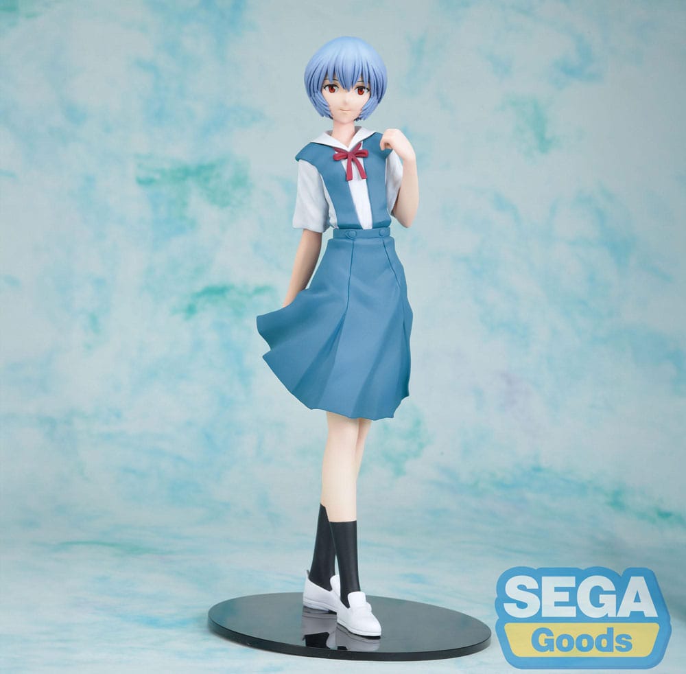 Rebuild of Evangelion Estátua PVC High Premium Rei Uniform Ver. Evangelion: New Theatrical Edition 20 cm Frikytopia