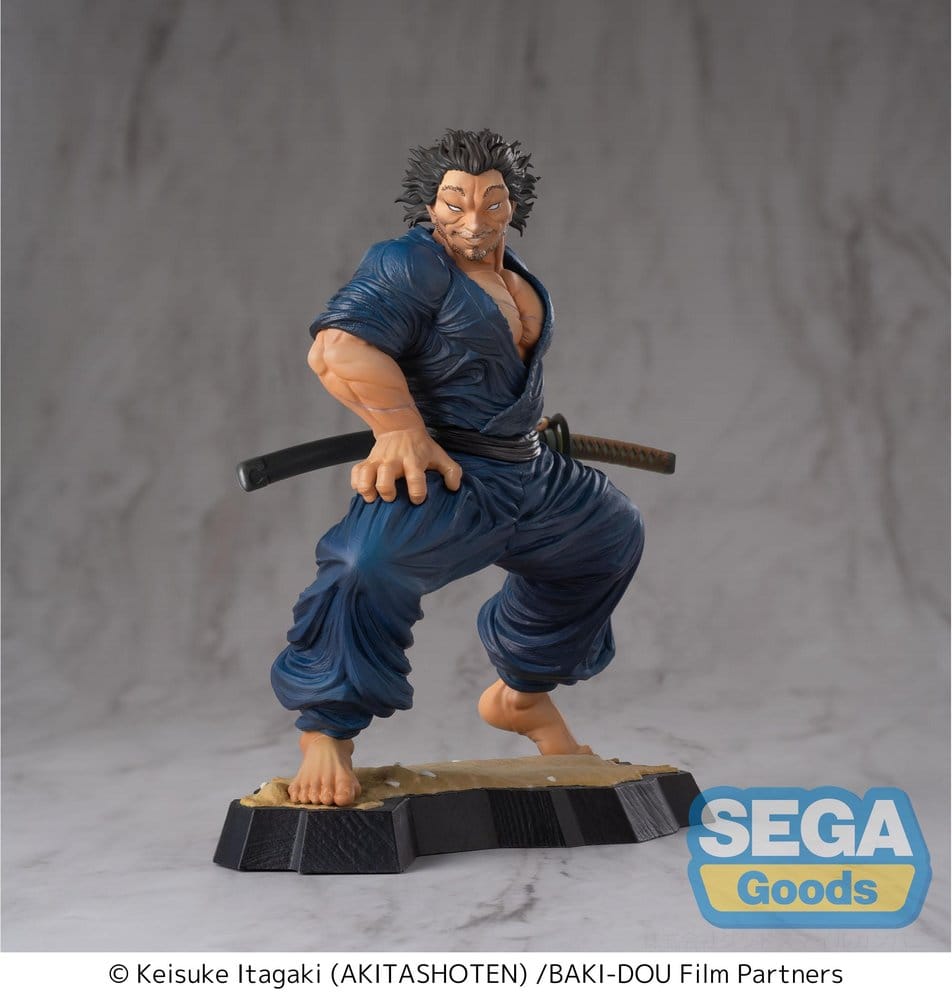 Baki-Dou Luminasta Figura PVC Musashi Miyamoto 17 cm Frikytopia