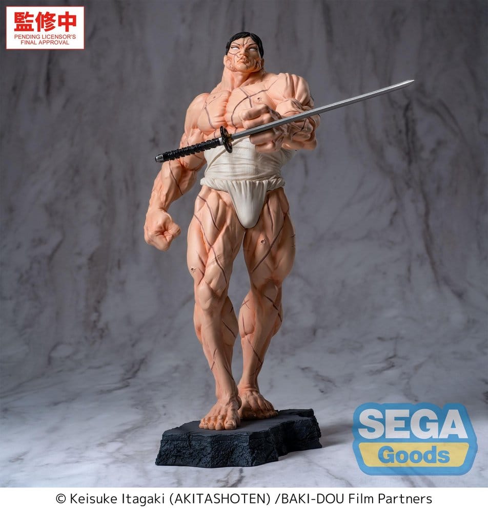 Baki-Dou Luminasta Figura PVC Kaoru Hanayama 23 cm Frikytopia