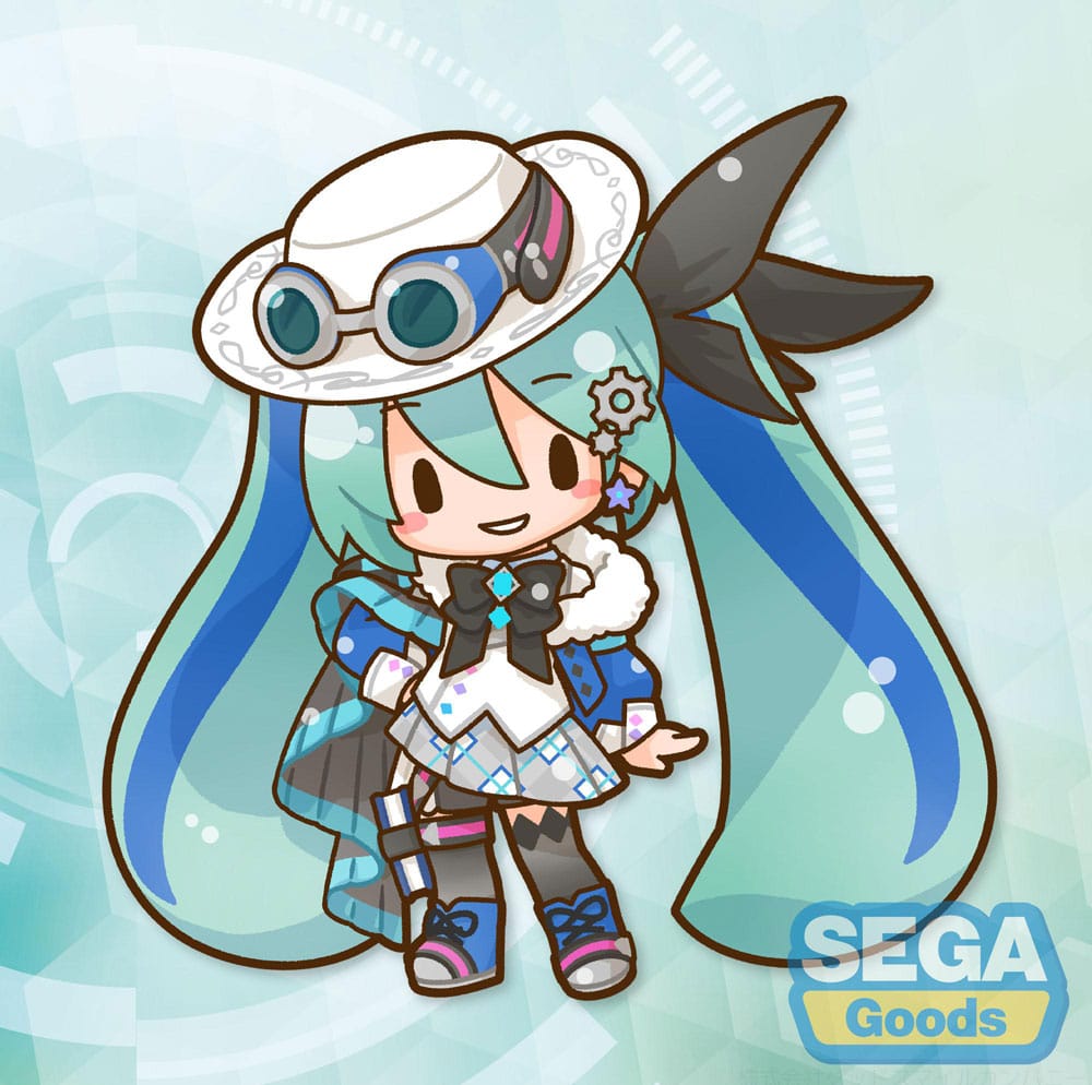 Character Vocal Series 01: Hatsune Miku Peluche Fuwa Petit Hatsune Miku Miku with you 2025 LL 45 cm