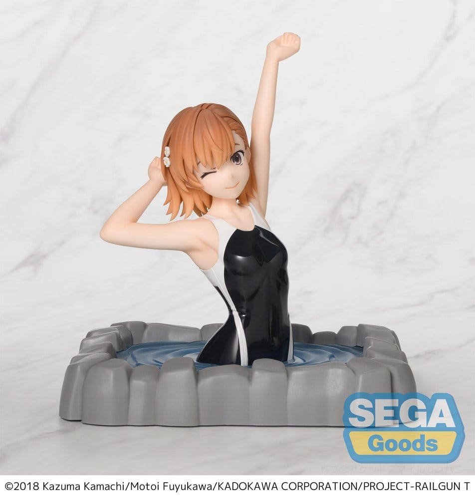 Estatua A Certain Scientific Railgun T PVC Thermae Utopia Mikoto Misaka 14 cm Frikytopia