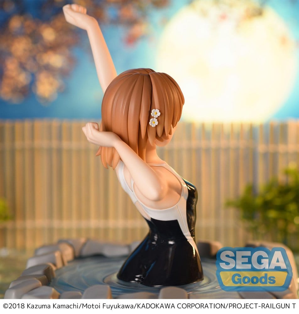 Estatua A Certain Scientific Railgun T PVC Thermae Utopia Mikoto Misaka 14 cm