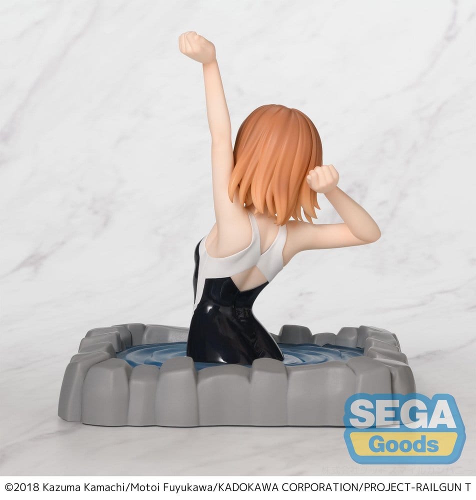 Estatua A Certain Scientific Railgun T PVC Thermae Utopia Mikoto Misaka 14 cm