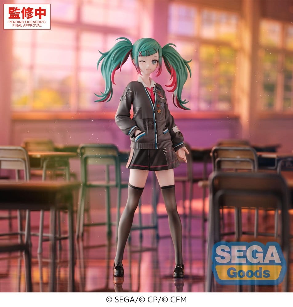 Hatsune Miku: Colorful Stage! Figura PVC XStellar School SEKAI ~Brand New World~ 19 cm