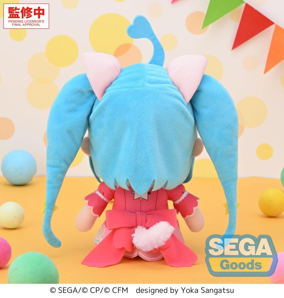 Hatsune Miku: Colorful Stage! Fuwa Petit Peluche Wonderland SEKAI Hatsune Miku Brand New World 22 cm