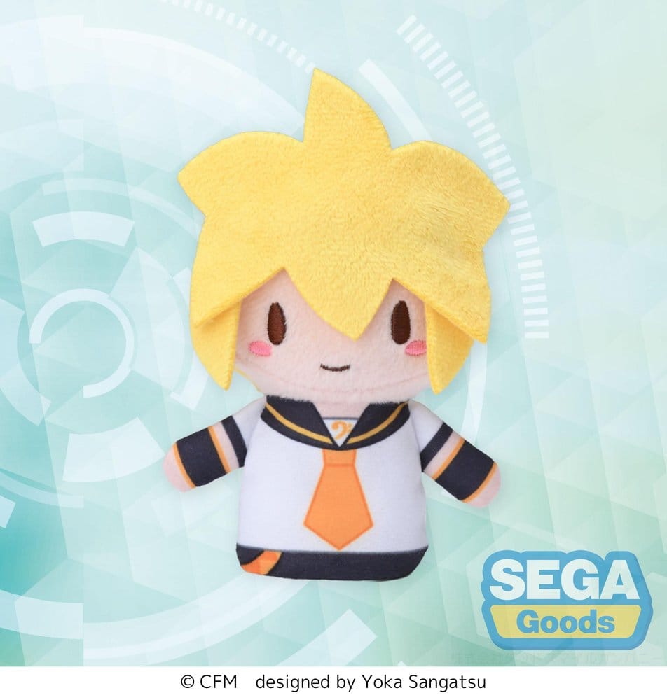 Kagamine Rin & Len Fuwa Petit Peluche Kagamine Len Finger Mascot 10 cm Frikytopia