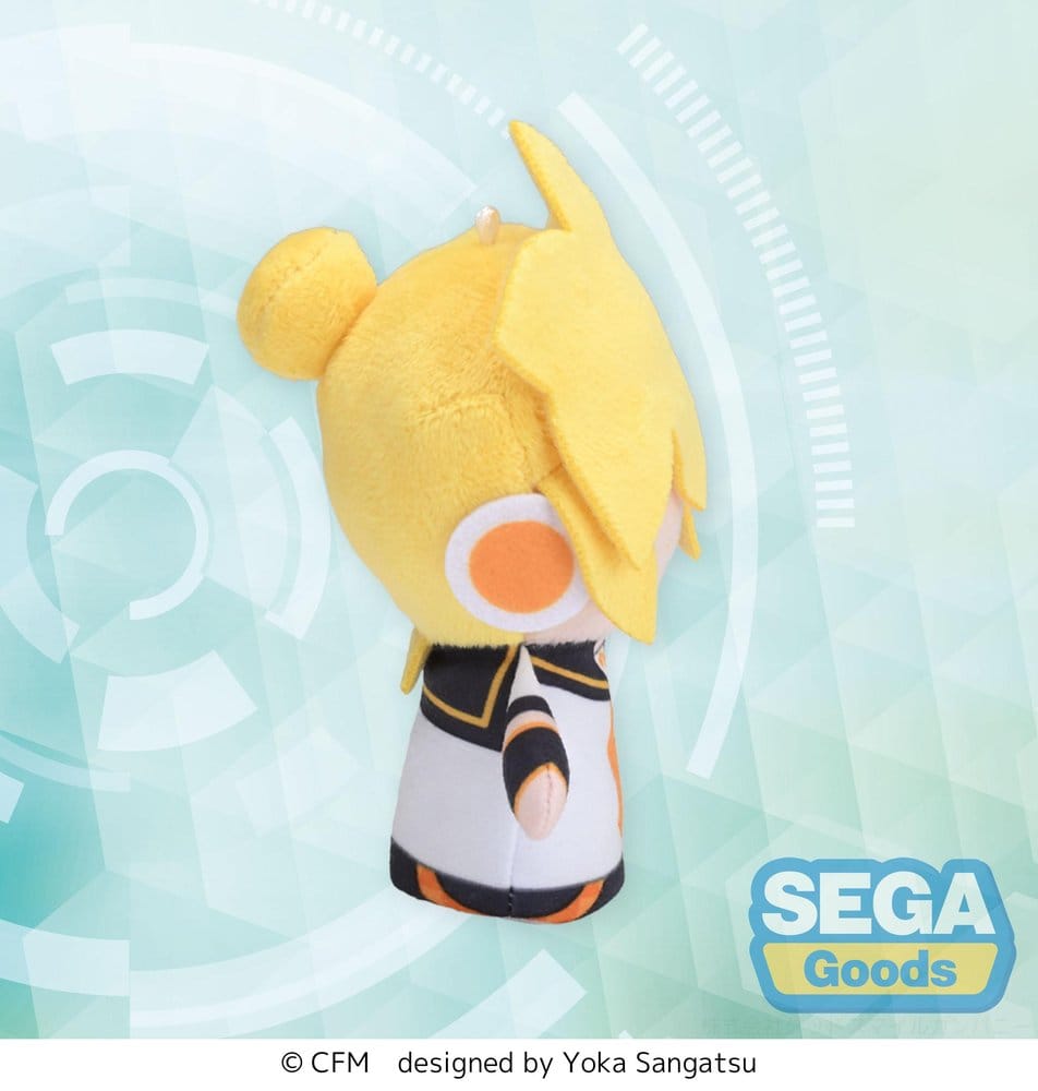 Kagamine Rin & Len Fuwa Petit Peluche Kagamine Len Finger Mascot 10 cm