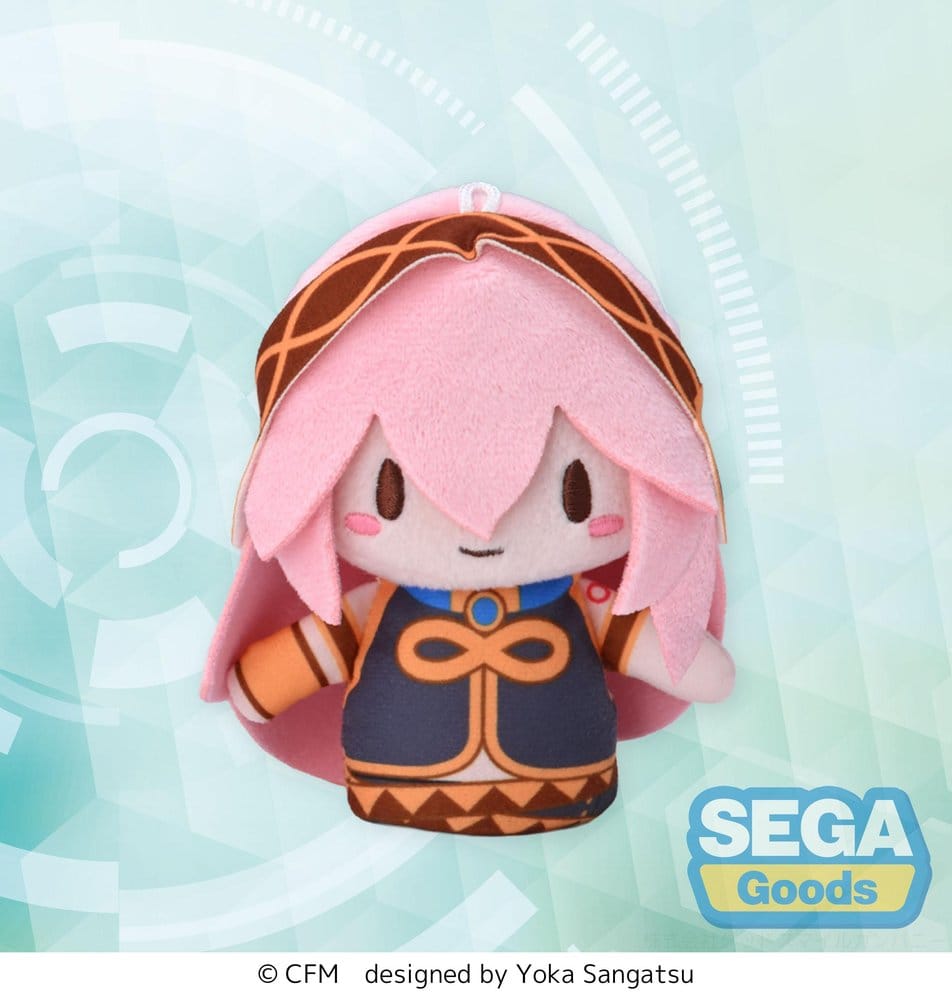 Megurine Luka Fuwa Petit Peluche Finger Mascot 10 cm Frikytopia