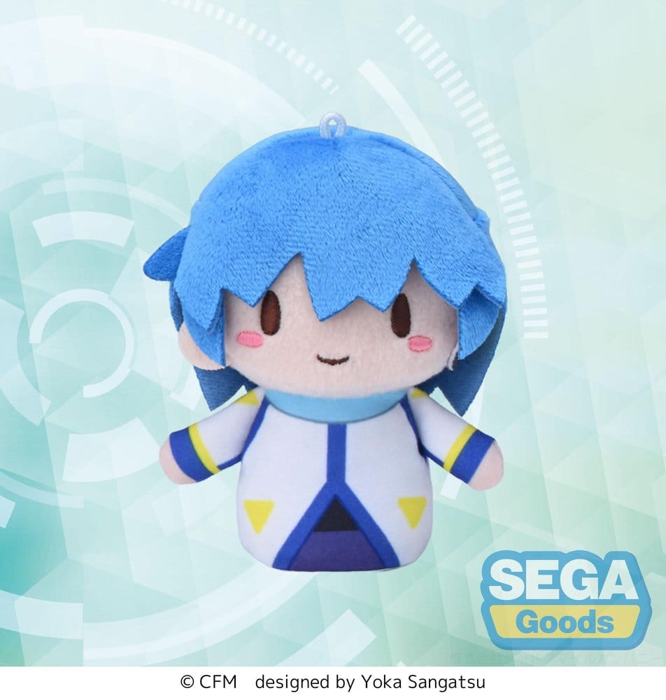 Vocaloid Fuwa Petit Peluche Kaito Finger Mascot 10 cm