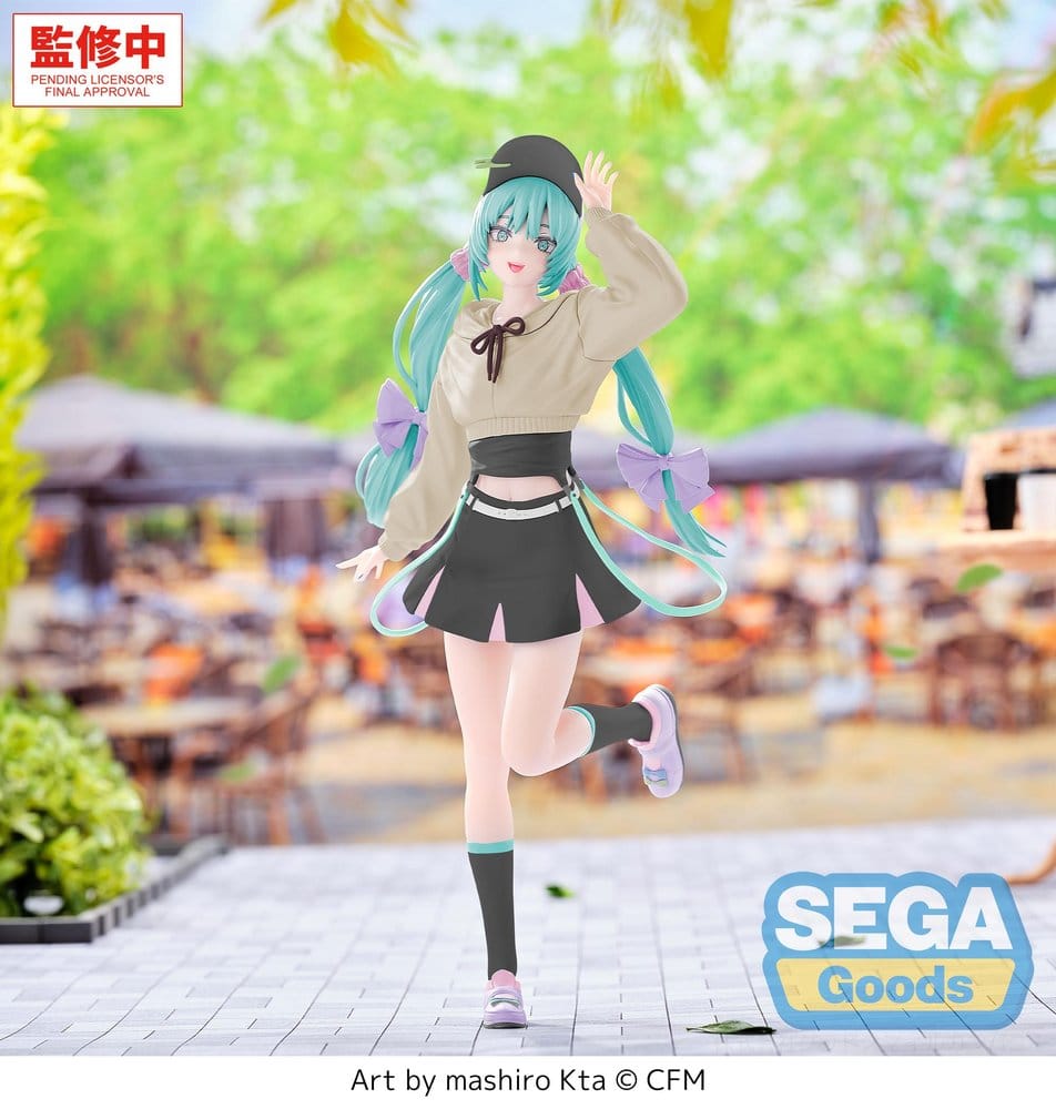 Hatsune Miku Luminasta Figura PVC Hatsune Miku Conceptual Series Vol.2 Stroll Ver. 21 cm