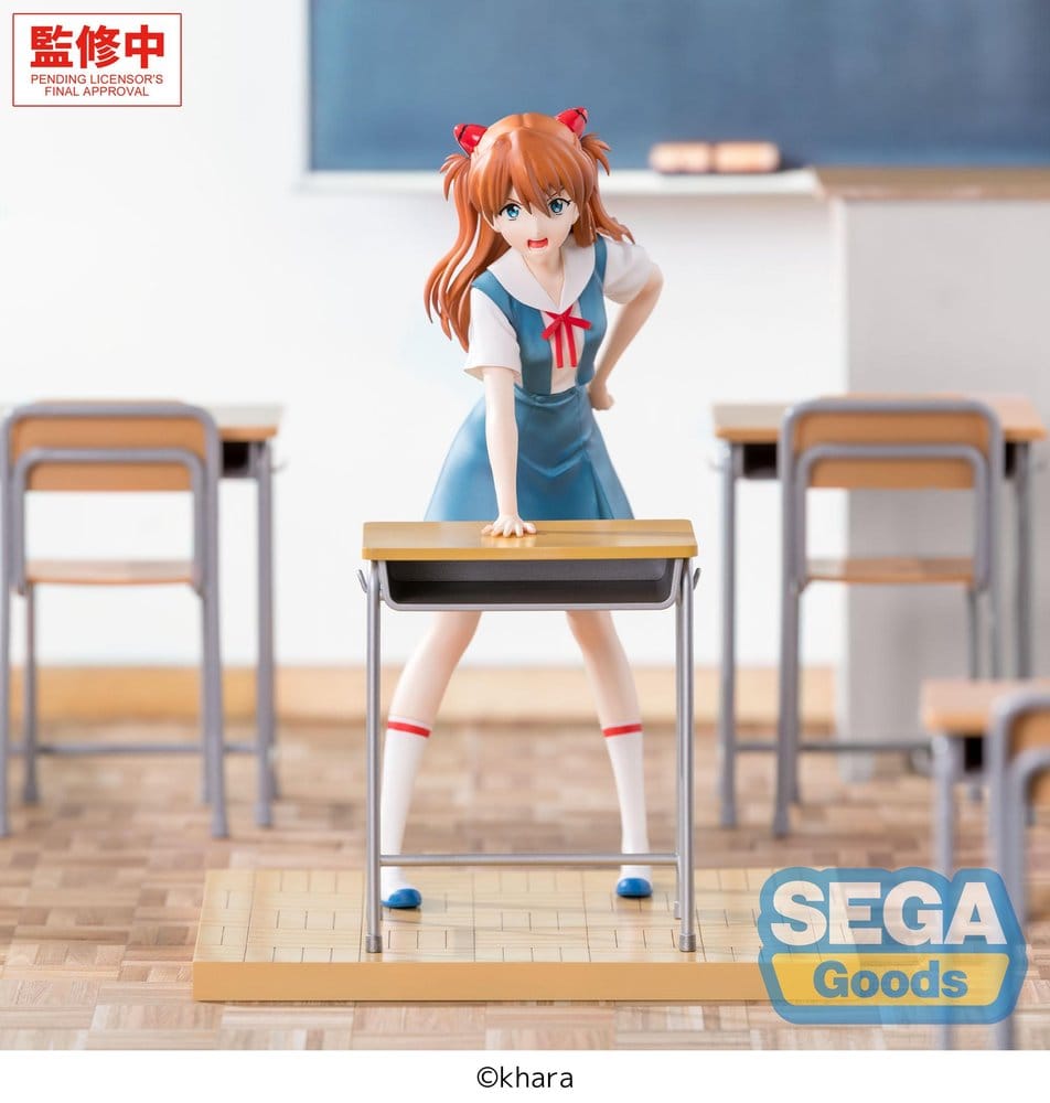 Evangelion: New Theatrical Edition XStellar Figura PVC Asuka Shikinami Langley Uniform Ver. 19 cm