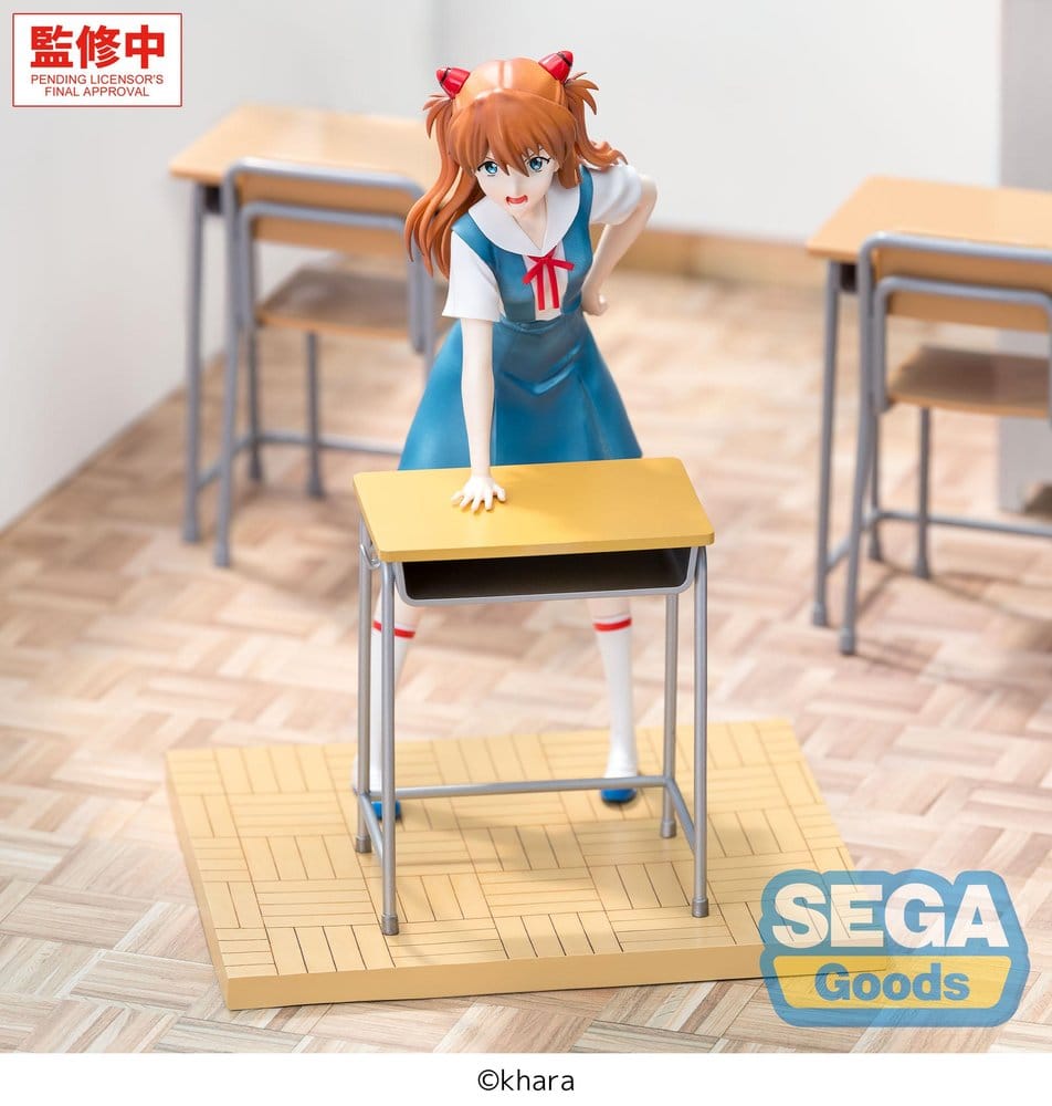 Evangelion: New Theatrical Edition XStellar Figura PVC Asuka Shikinami Langley Uniform Ver. 19 cm