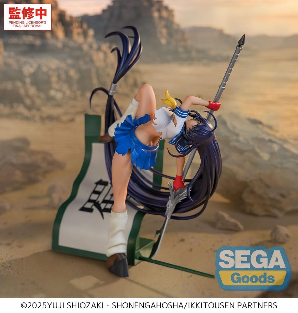 Ikki Tousen XStellar Figura PVC Unchou Kan'u 19 cm