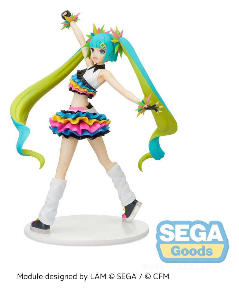 Hatsune Miku Project DIVA MEGA39's FIGURIZM Figura PVC Hatsune Miku - Catch the Wave 25 cm
