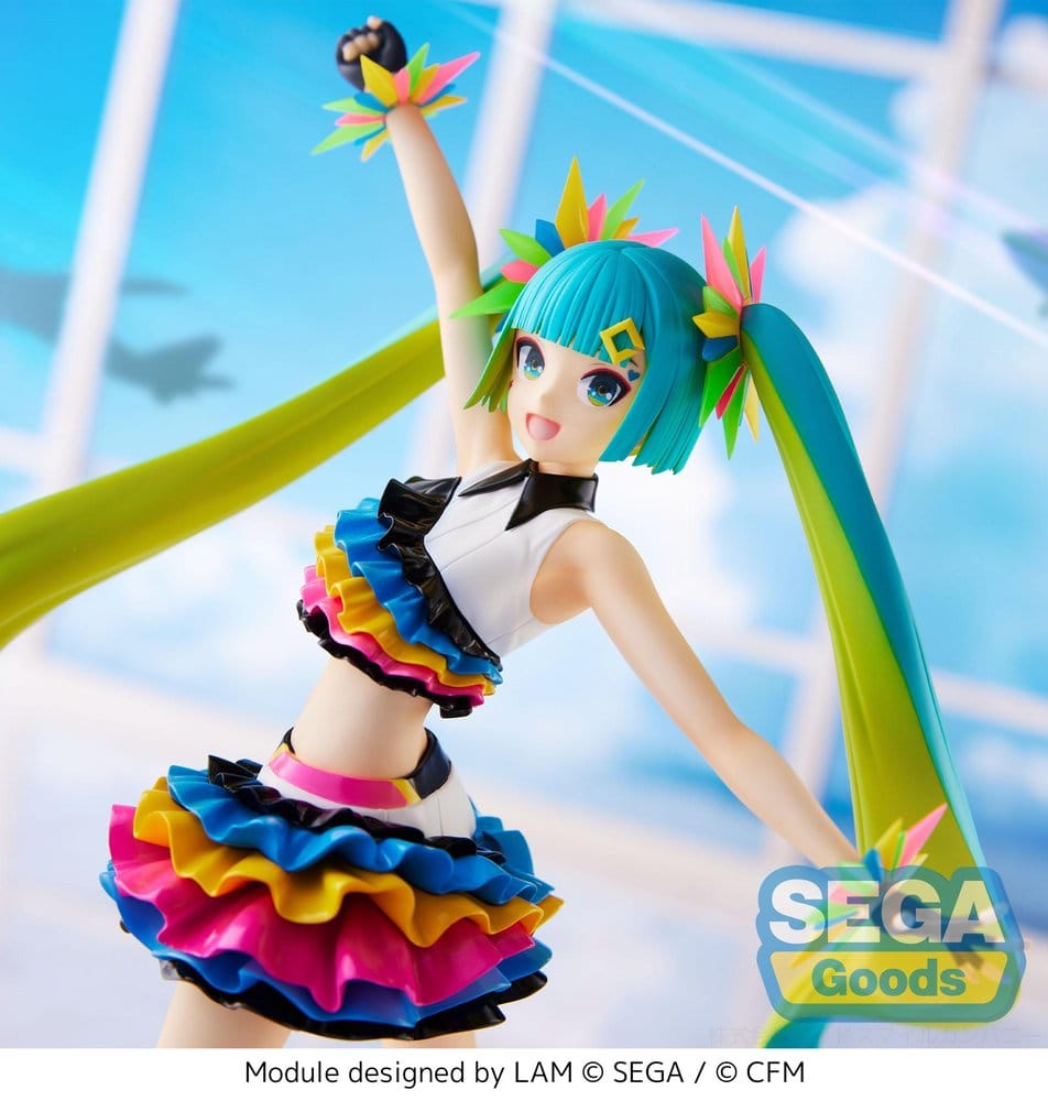 Hatsune Miku Project DIVA MEGA39's FIGURIZM Figura PVC Hatsune Miku - Catch the Wave 25 cm