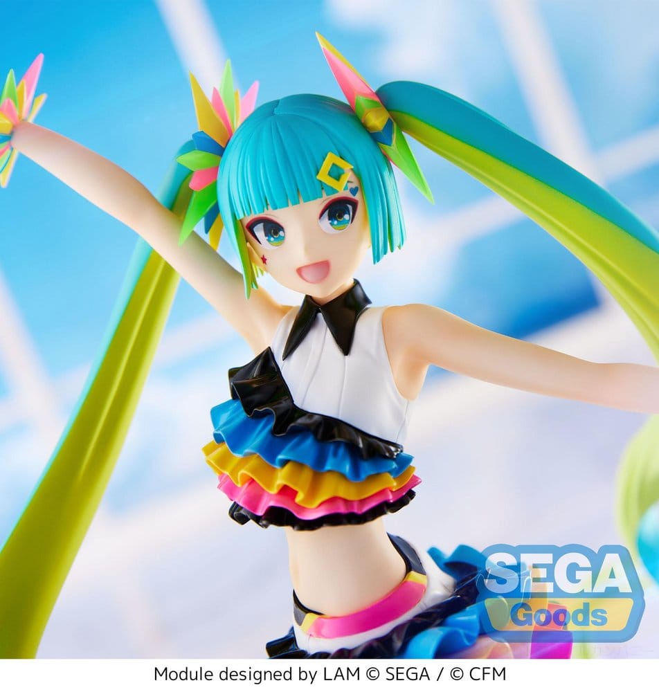 Hatsune Miku Project DIVA MEGA39's FIGURIZM Figura PVC Hatsune Miku - Catch the Wave 25 cm