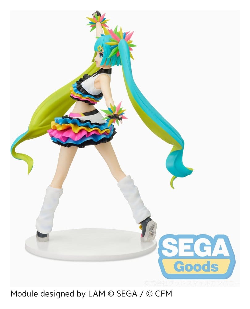 Hatsune Miku Project DIVA MEGA39's FIGURIZM Figura PVC Hatsune Miku - Catch the Wave 25 cm