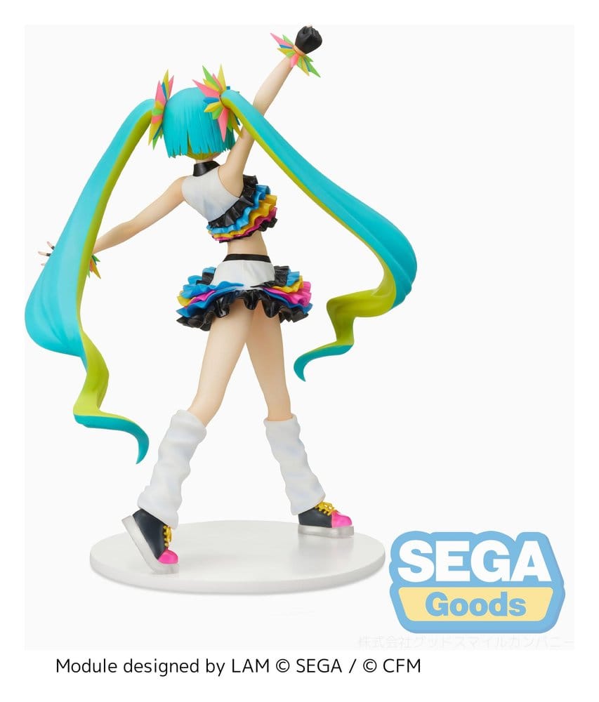 Hatsune Miku Project DIVA MEGA39's FIGURIZM Figura PVC Hatsune Miku - Catch the Wave 25 cm