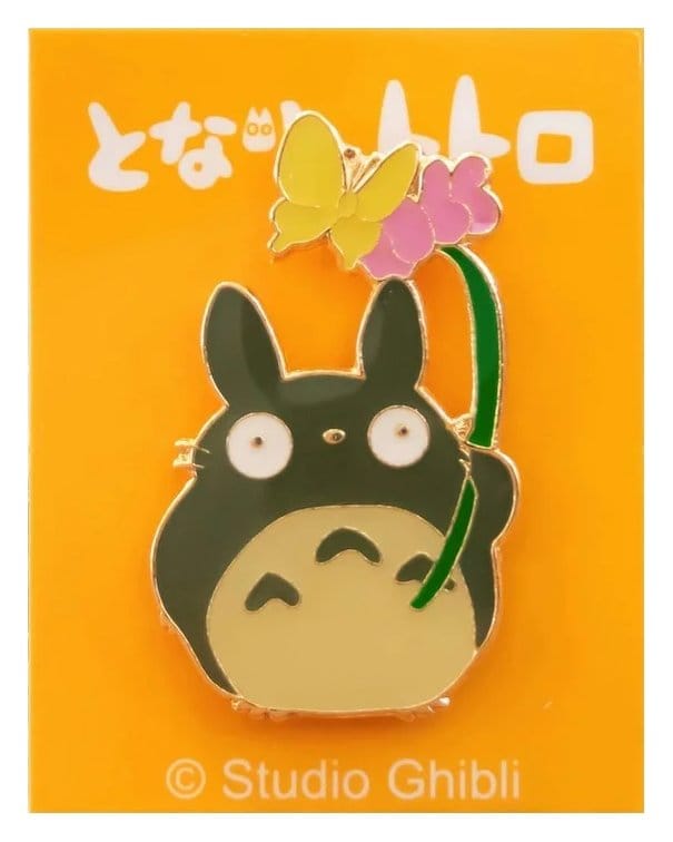 Mi vecino Totoro Pin Totoro With Flower