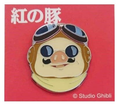 Porco Rosso Pin Marco Close-up Frikytopia