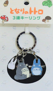 O Meu Vizinho Totoro Porta-chaves metálico Totoro Grande, Médio e Pequeno