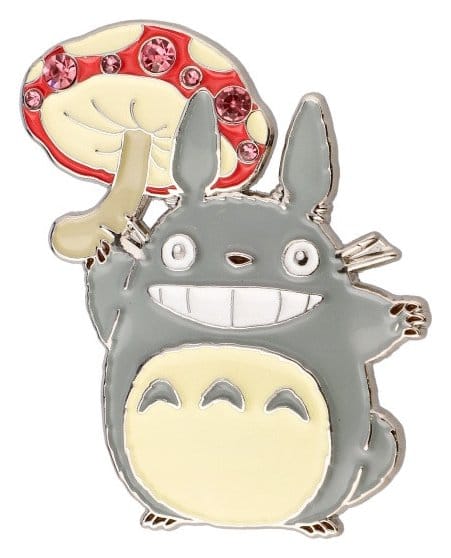 Mi vecino Totoro Broche de metal Totoro Mushroom