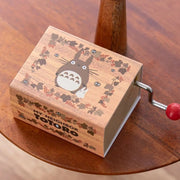 O Meu Vizinho Totoro Caixa de música de manivela Autumn Leaf