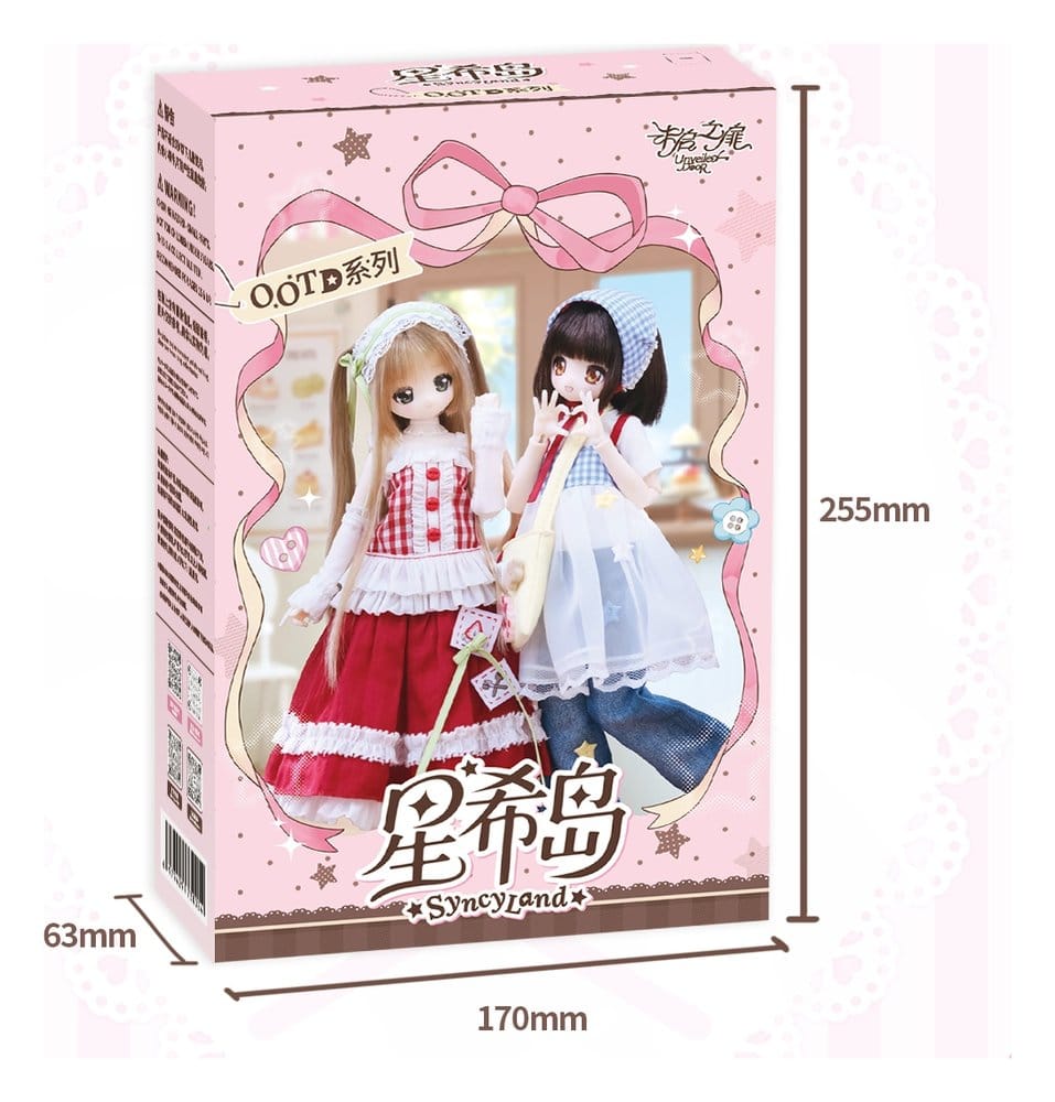 SyncyLand Pack de 6 Figuras OOTD Series 23 cm Blind Box