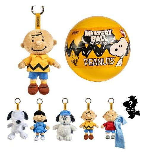 Peanuts Llaveros Peluche cápsulas Display (5) Frikytopia