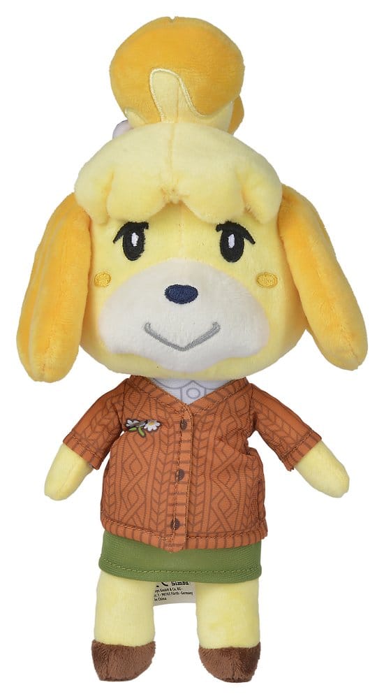 Animal Crossing Peluche Isabelle Winter 25 cm