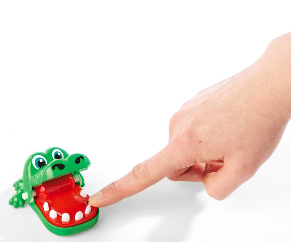 Porta-chaves Mini Crocodilo Mordedor