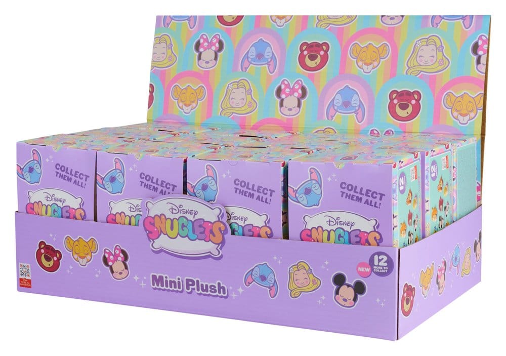 Disney Snuglets Figuras de Peluche Blind Box Surtido (12)