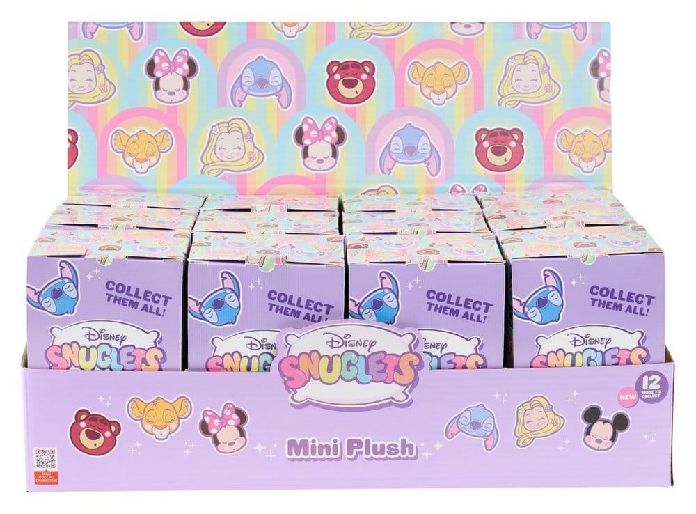 Disney Snuglets Peluche Wave 2 Blindbox Expositor (12)