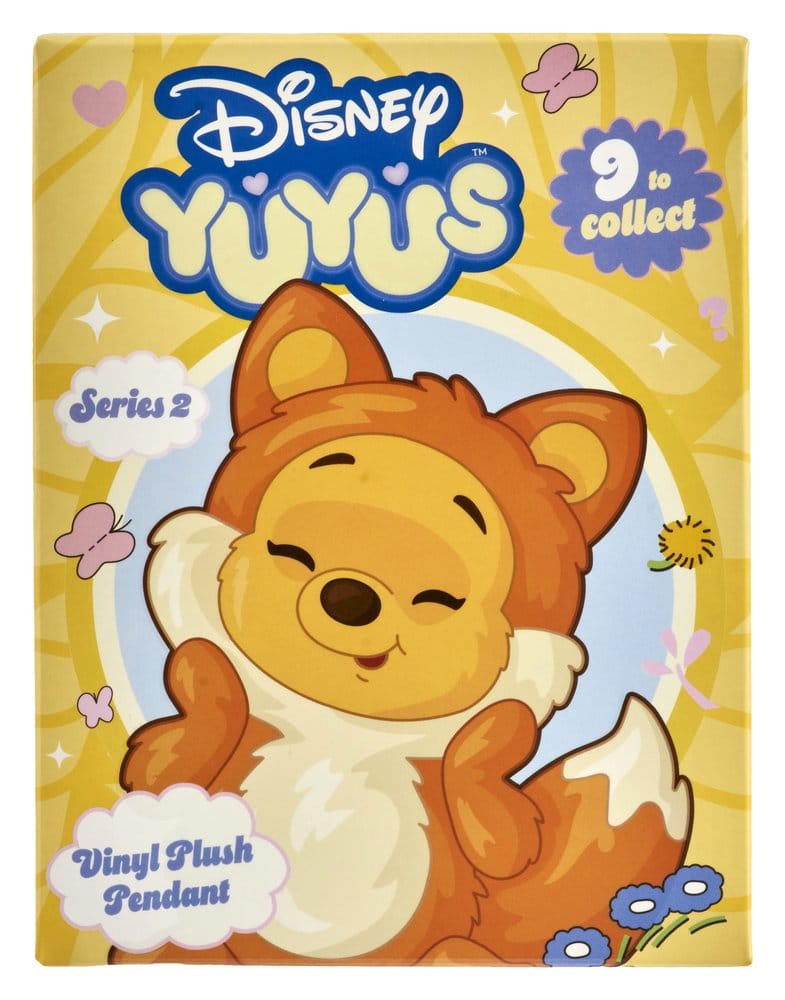 Disney YuYus Porta-chaves de Pelúcia Wave 2 Winnie the Pooh 13 cm Display Blindbox (8)
